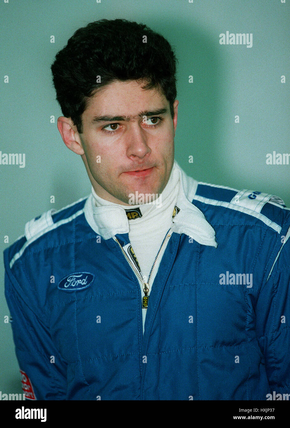 KARL WENDLINGER SAUBERFORD F1 DRIVER 20 February 1995 Stock Photo Alamy
