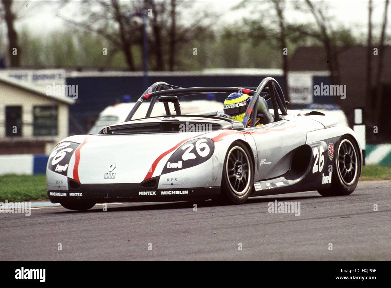 Chris Buncombe Renault Spider 1999 Donnington Park 09 June 1999 Stock Photo Alamy