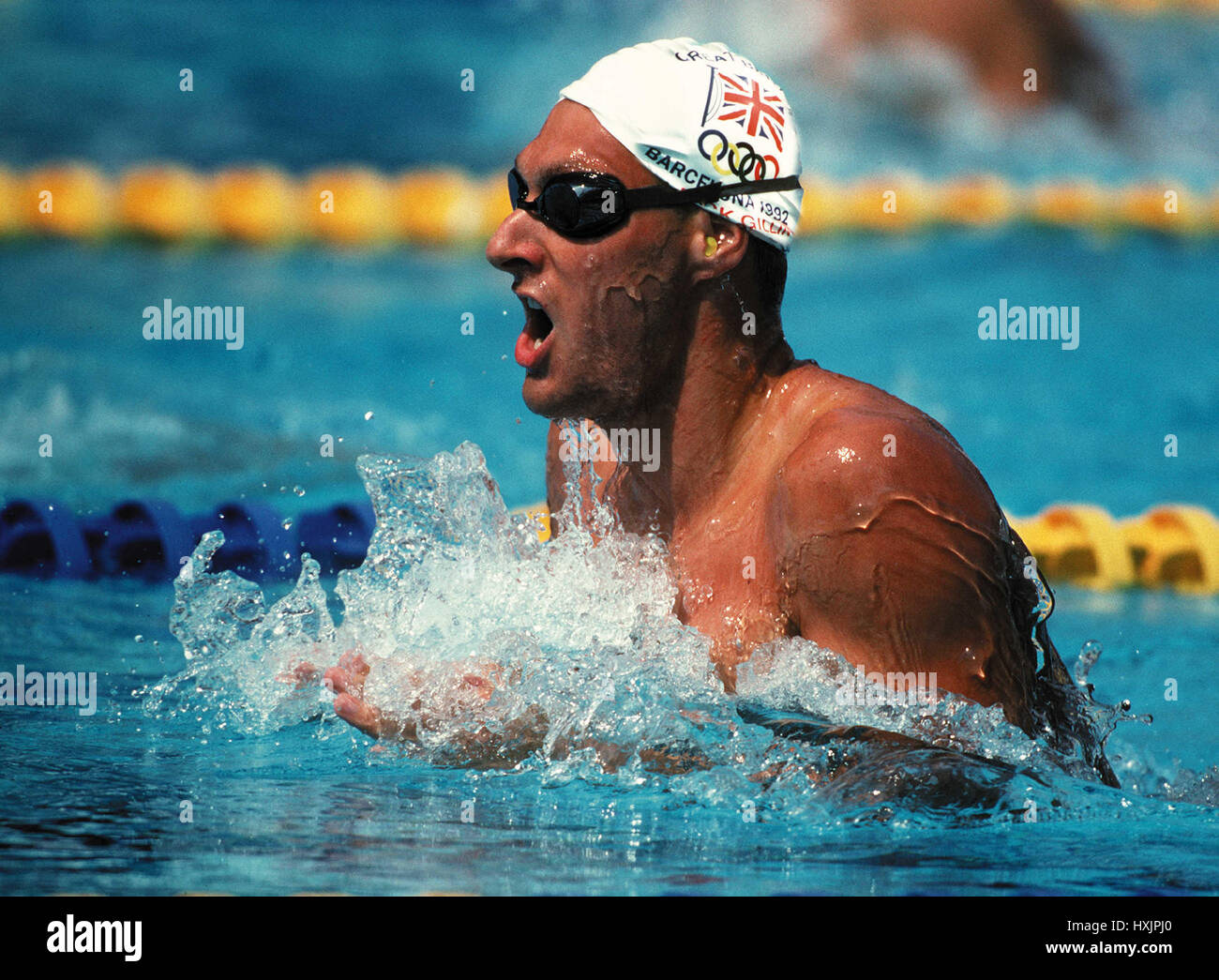 NICK GILLINGHAM 200 METRES BREASTSTROKE 07 October 1993 Stock Photo Alamy