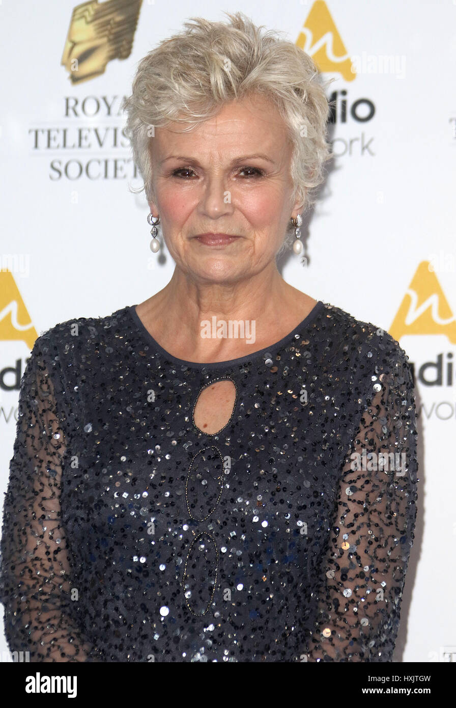 Mar 21, 2017 - Julie Walters attending Royal Television Society Awards 2017, Grosvenor House Hotel in London, England, UK Stock Photo