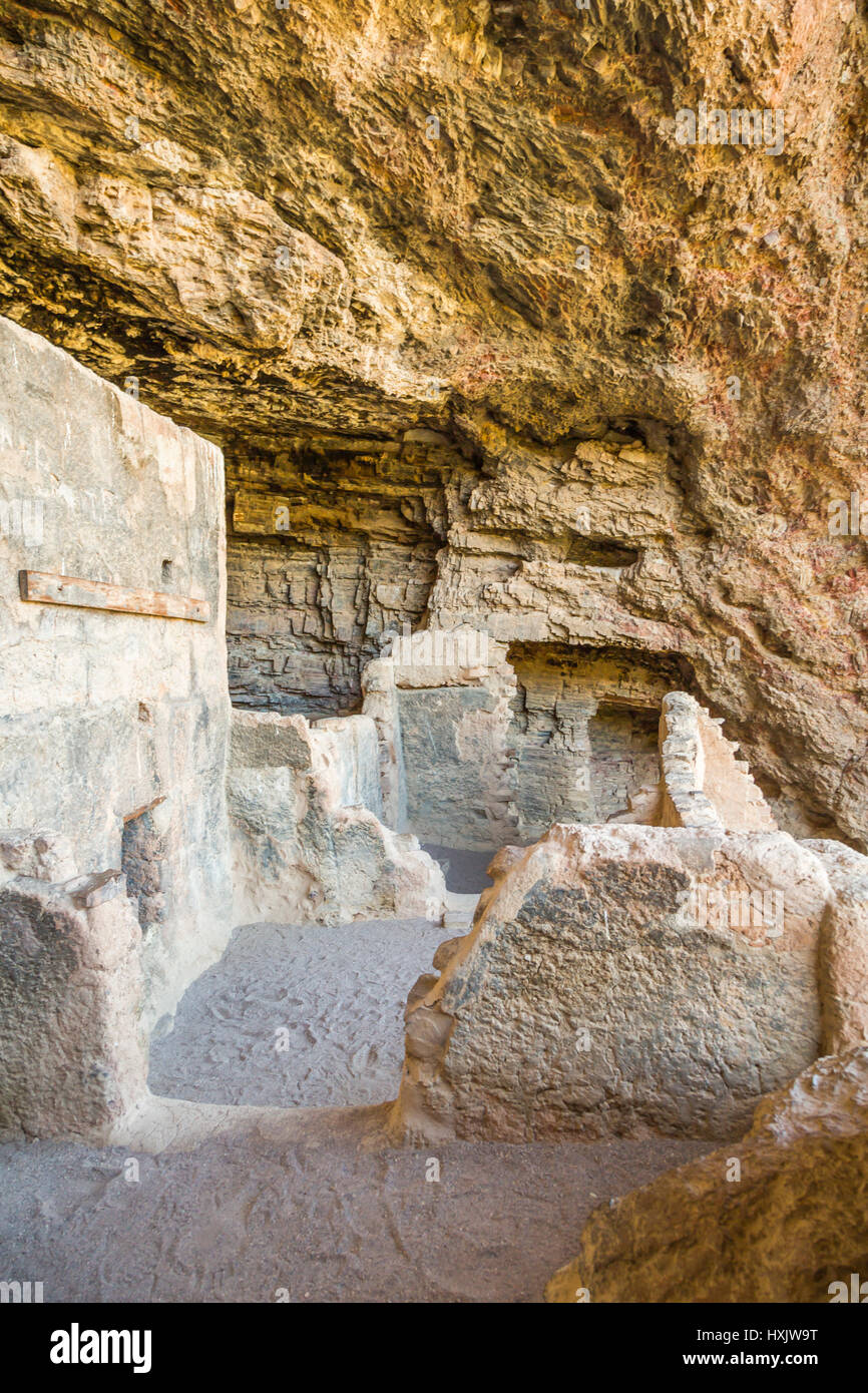 The Lower Cliff Dwelling of the Tonto National Monument, Arizona, USA Stock Photo Alamy
