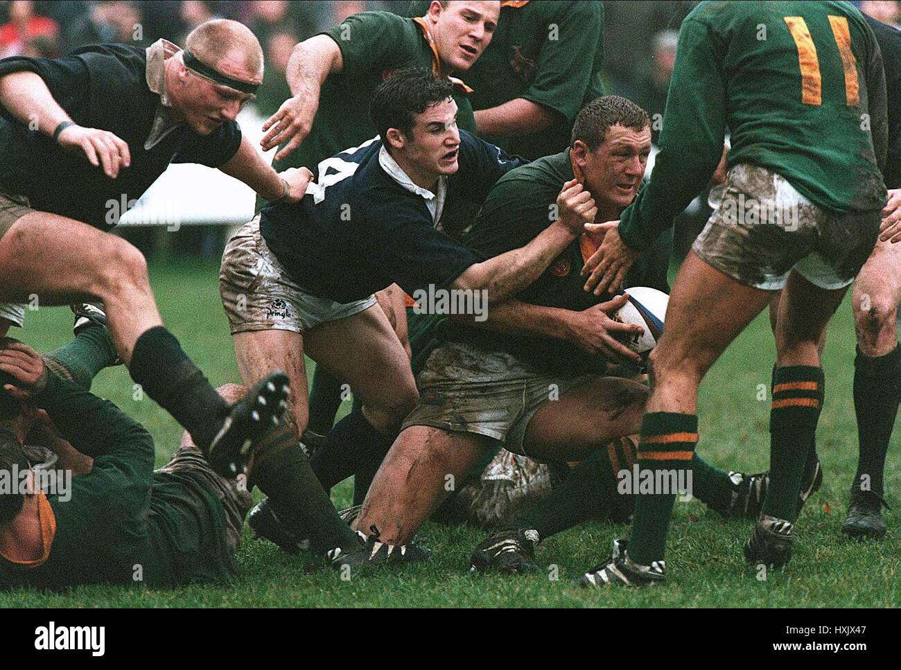 ELANDRE VAN DER BURGH & JOINER SCOTLAND'A' V SOUTH AFRICA RU 09 ...