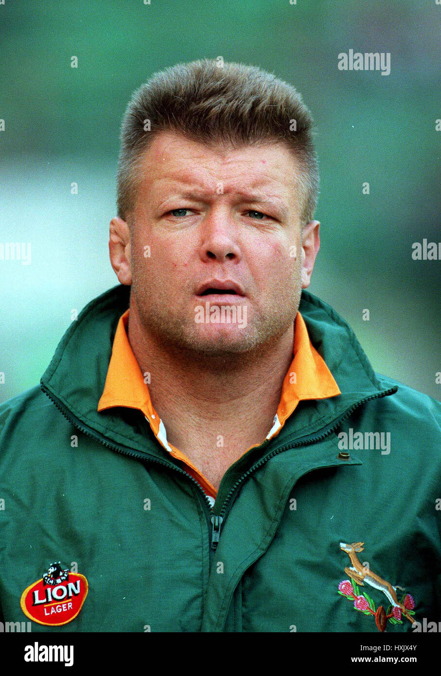 COBUS WIESE SOUTH AFRICA RU 20 December 1995 Stock Photo