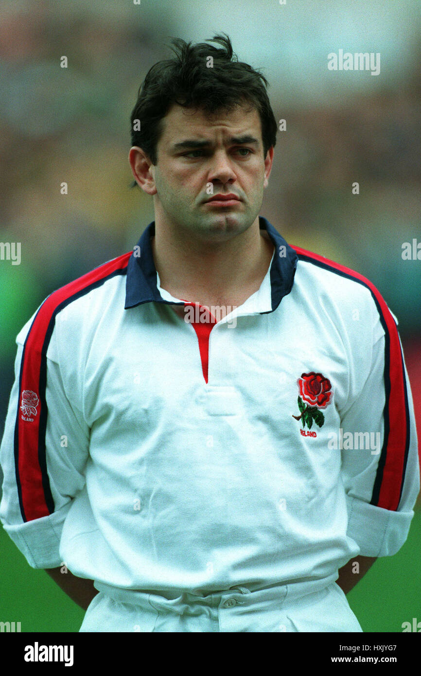 WILL CARLING ENGLAND & HARLEQUINS RU 17 December 1993 Stock Photo Alamy