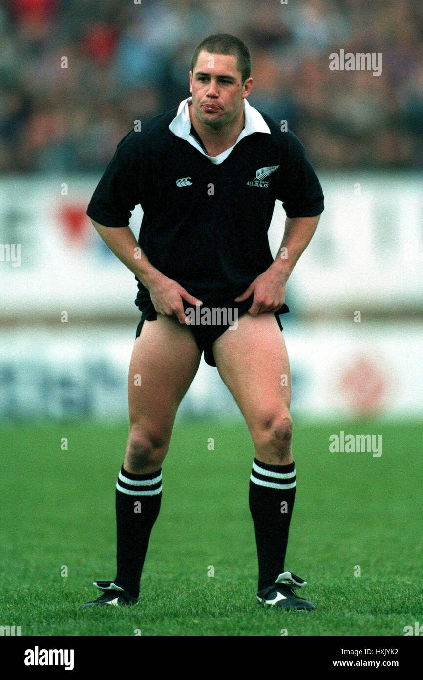Sold at Auction: MARC ELLIS NO.10 ALL BLACKS JERSEY WORN DURING THE 1993  NEW ZEALAND TOUR OF ENGLAND & SCOTLAND