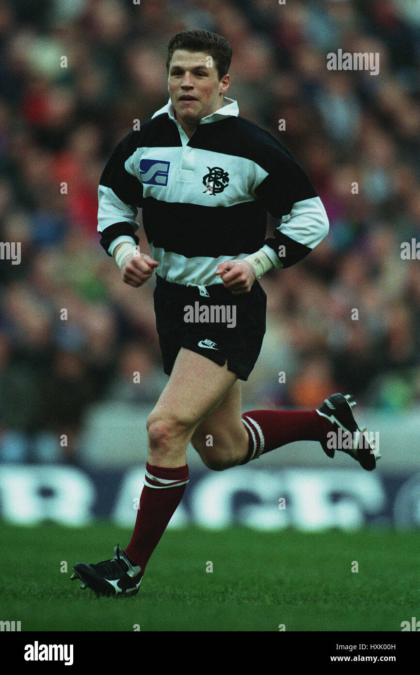 SCOTT GIBBS BARBARIANS & NEATH RU 07 December 1992 Stock Photo Alamy
