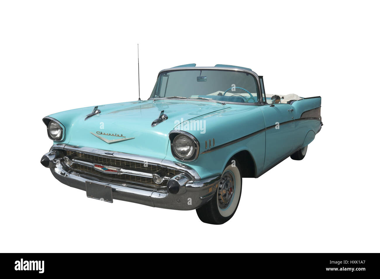 Ref. # 31524 1957 Chevrolet Bel Air Convertible Coupe Factory Photo 