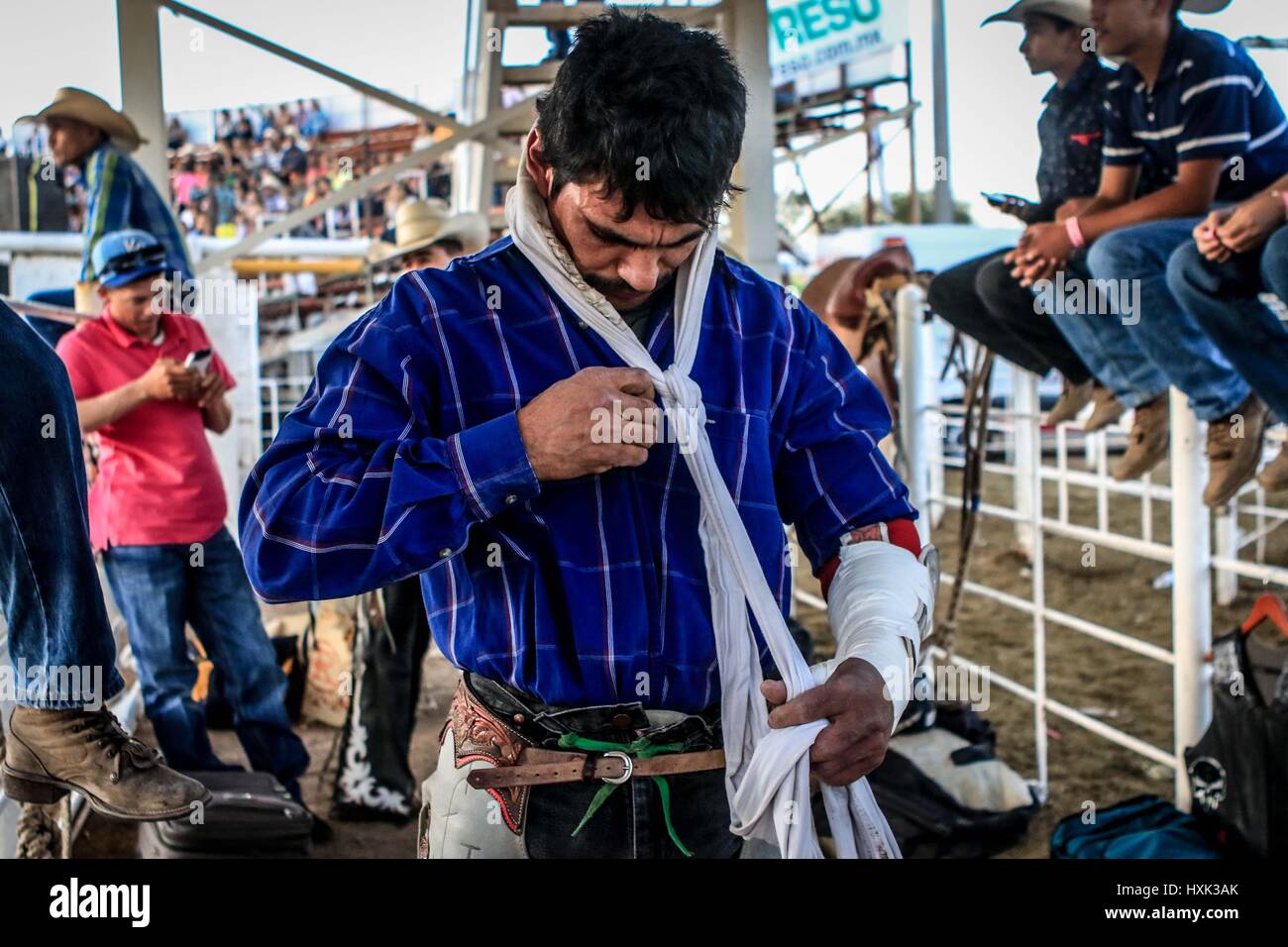 Report about rodeo riders and environment around this Vaquero sport ...