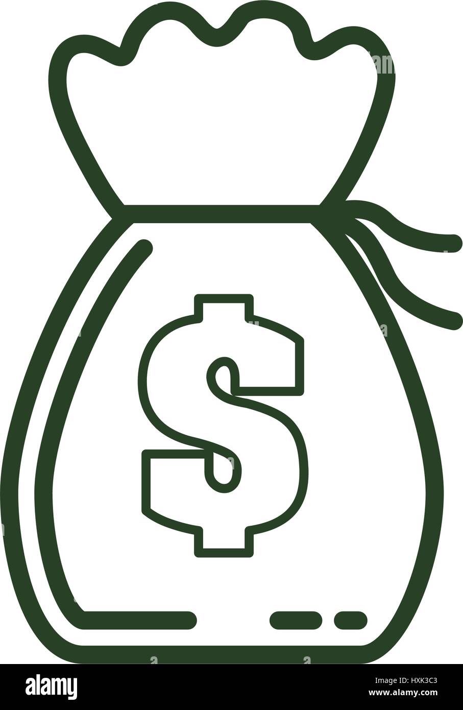 Money bag symbol Stock Vector Image & Art Alamy