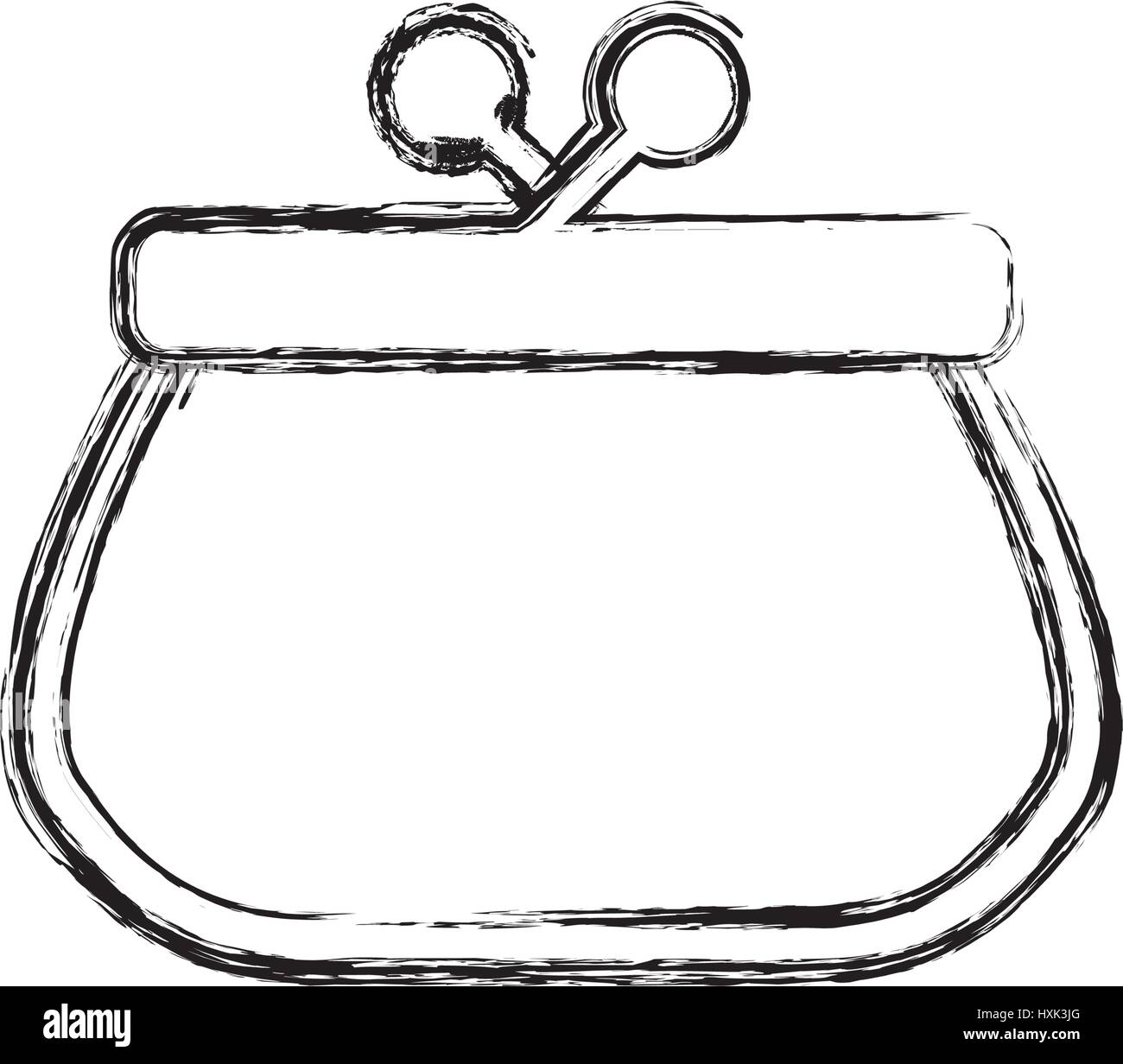 Pocketbook purse isolated Stock Vector Image & Art Alamy