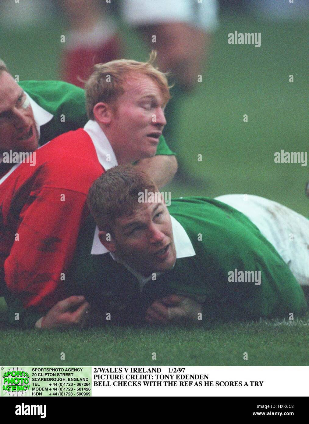 John Bell Rugby Wales v ireland rugby hi-res stock photography and images - Alamy