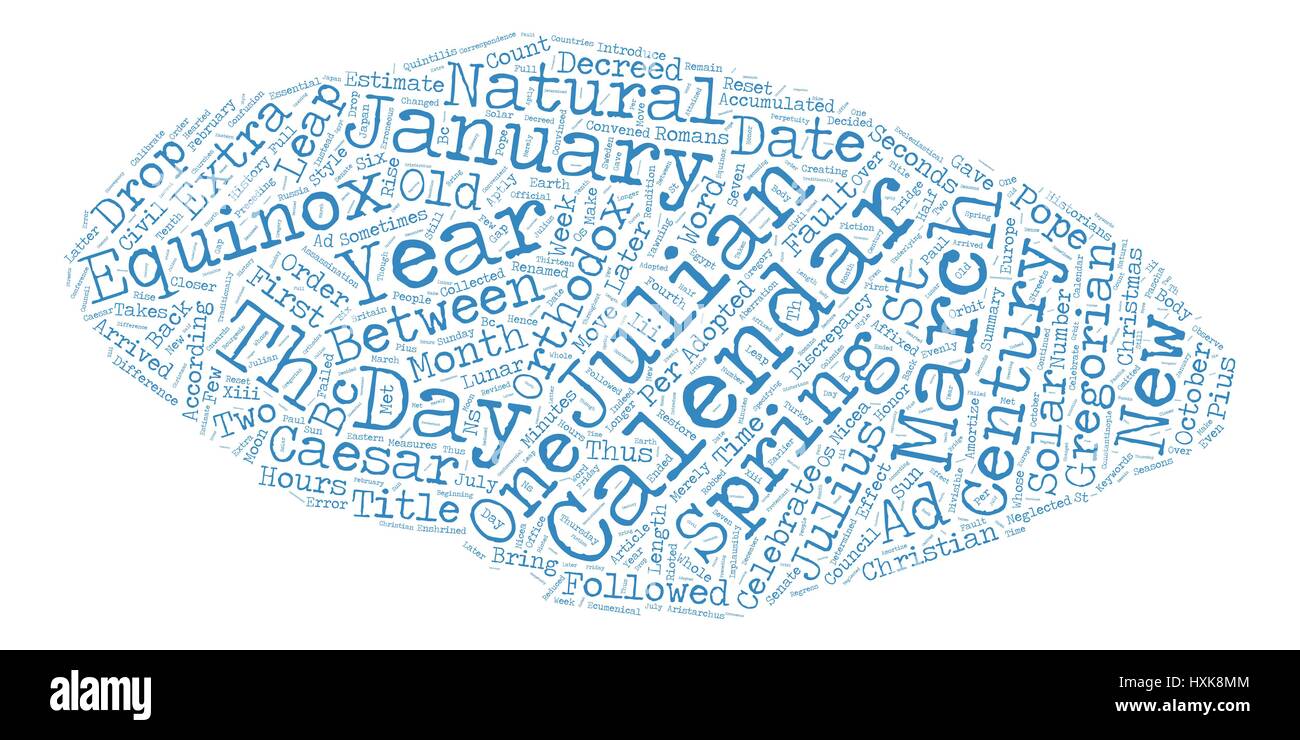 the history of calendars text background wordcloud concept stock calendars background