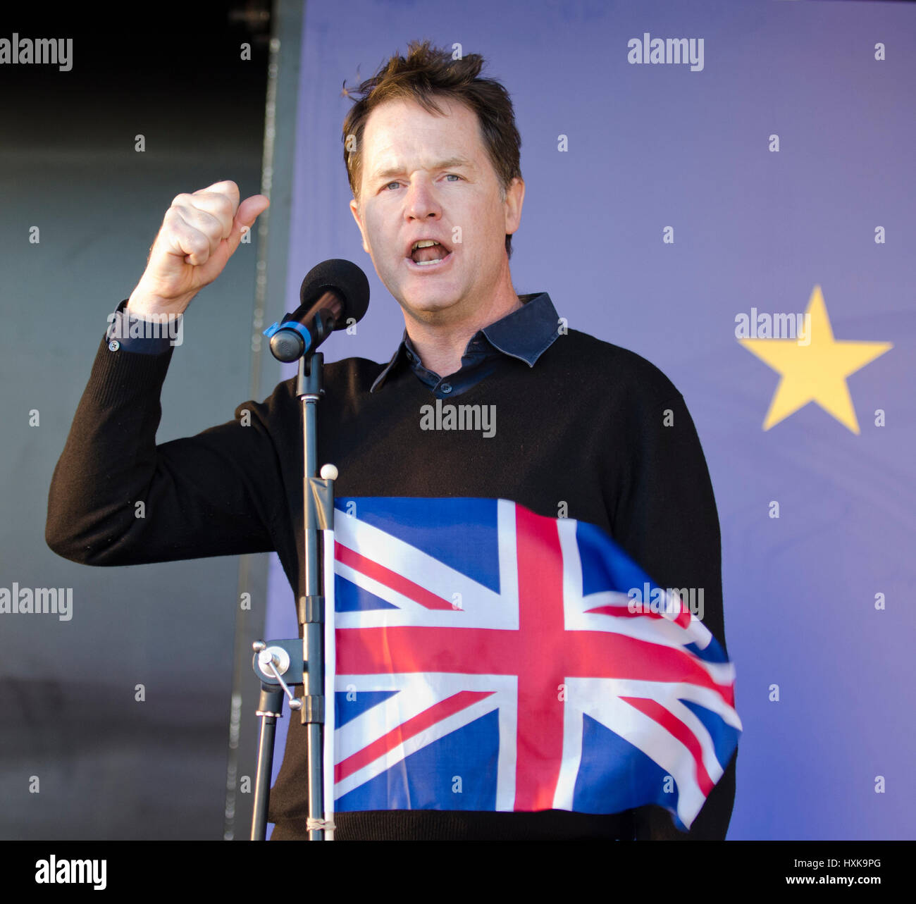 Nick Clegg, former Deputy Prime Minister, former leader of the Liberal 