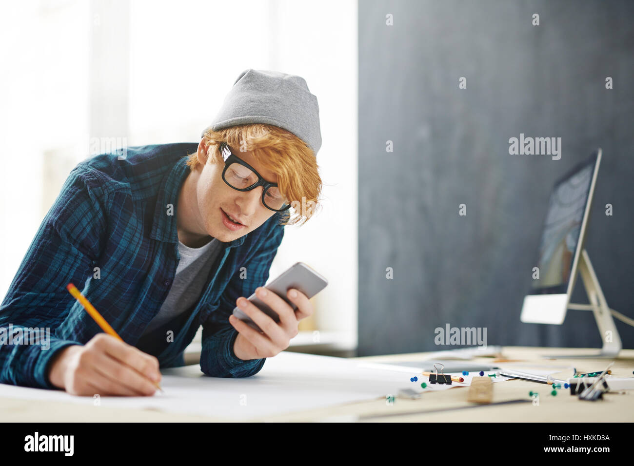 Modern student hi-res stock photography and images - Alamy