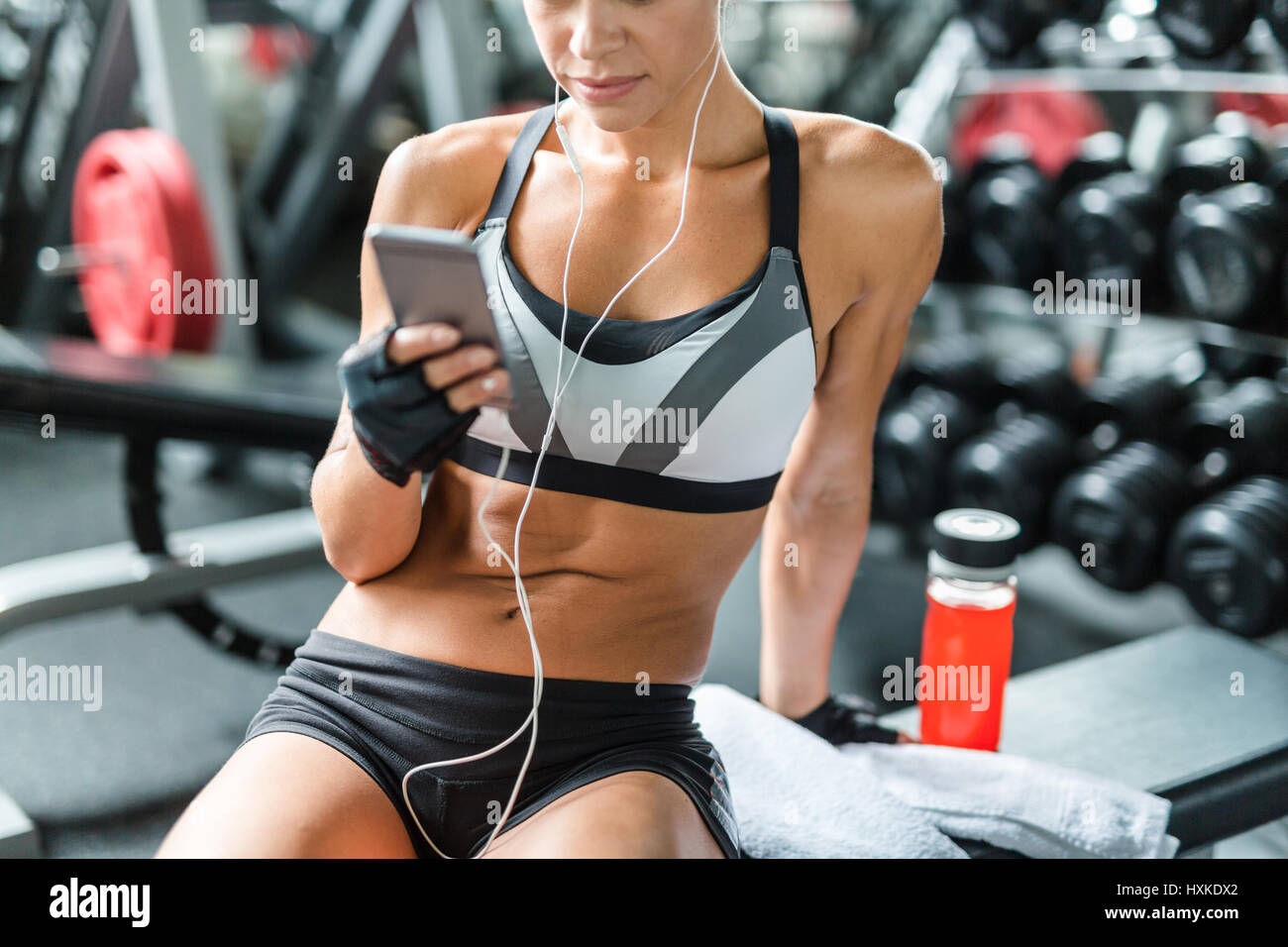 Workout Fitness Meaning Getting Fit And Training Stock Photo, Picture and  Royalty Free Image. Image 63921244.
