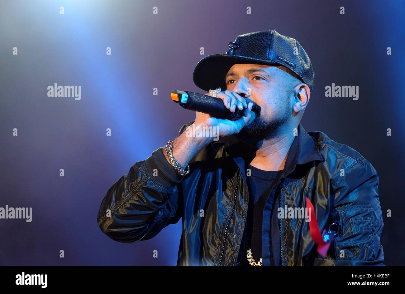 Bestival, Newport, Isle of Wight, 11th September 2016, UK, Sean Paul performing live on stage stage at  Bestival Stock Photo