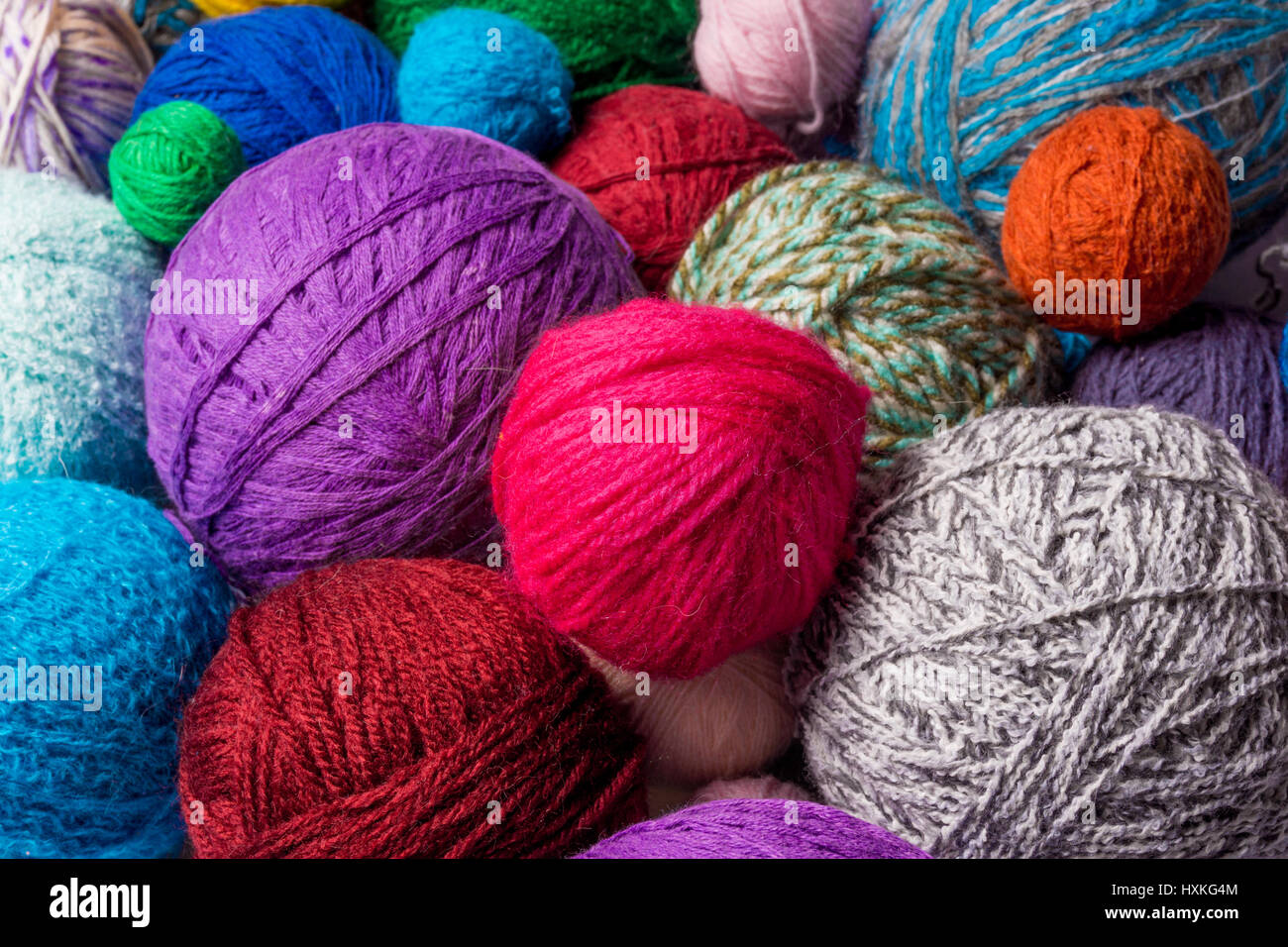 yarn ball. ball of yarn for knitting Stock Photo - Alamy