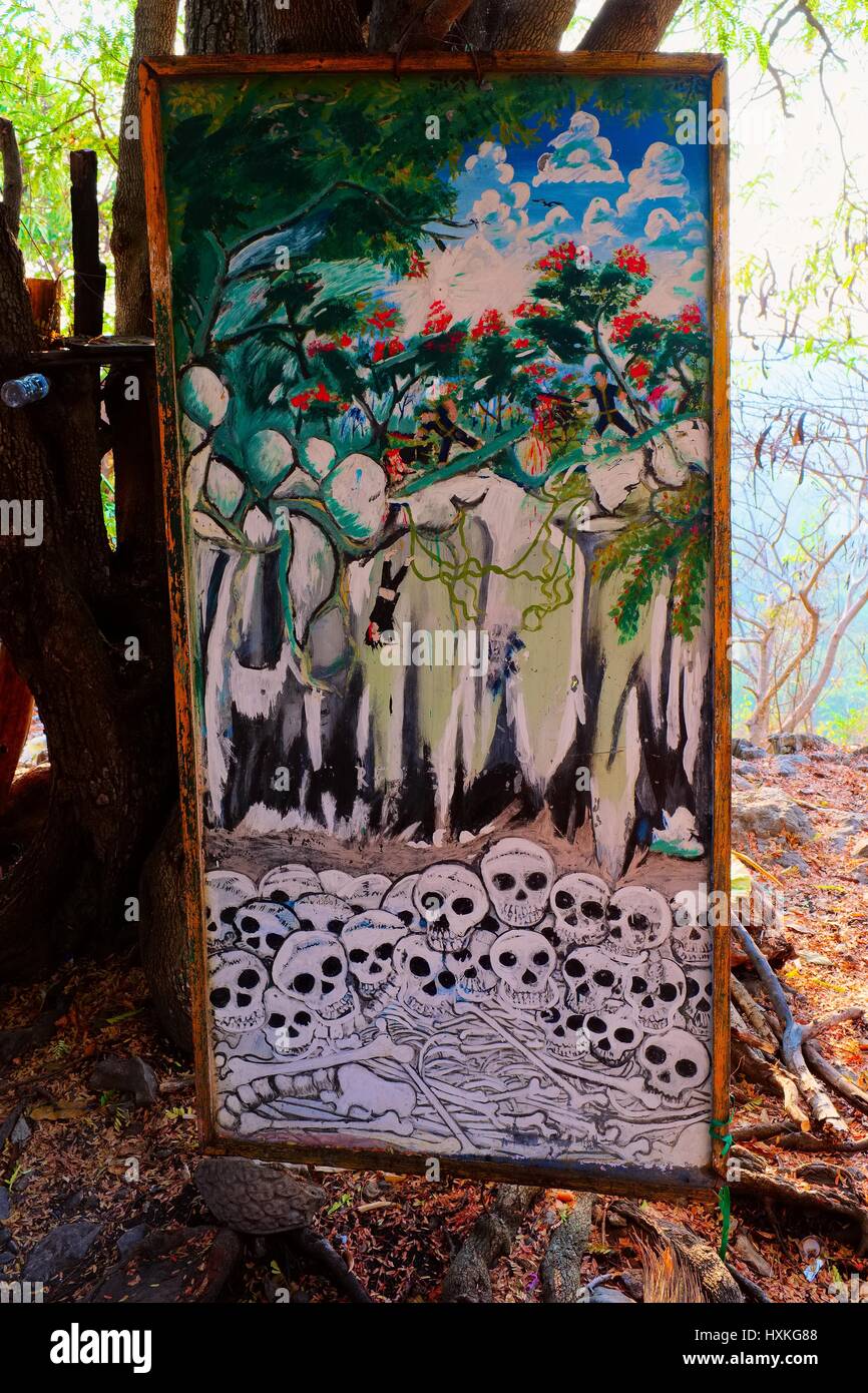 Painting Killing Fields Stock Photo Alamy