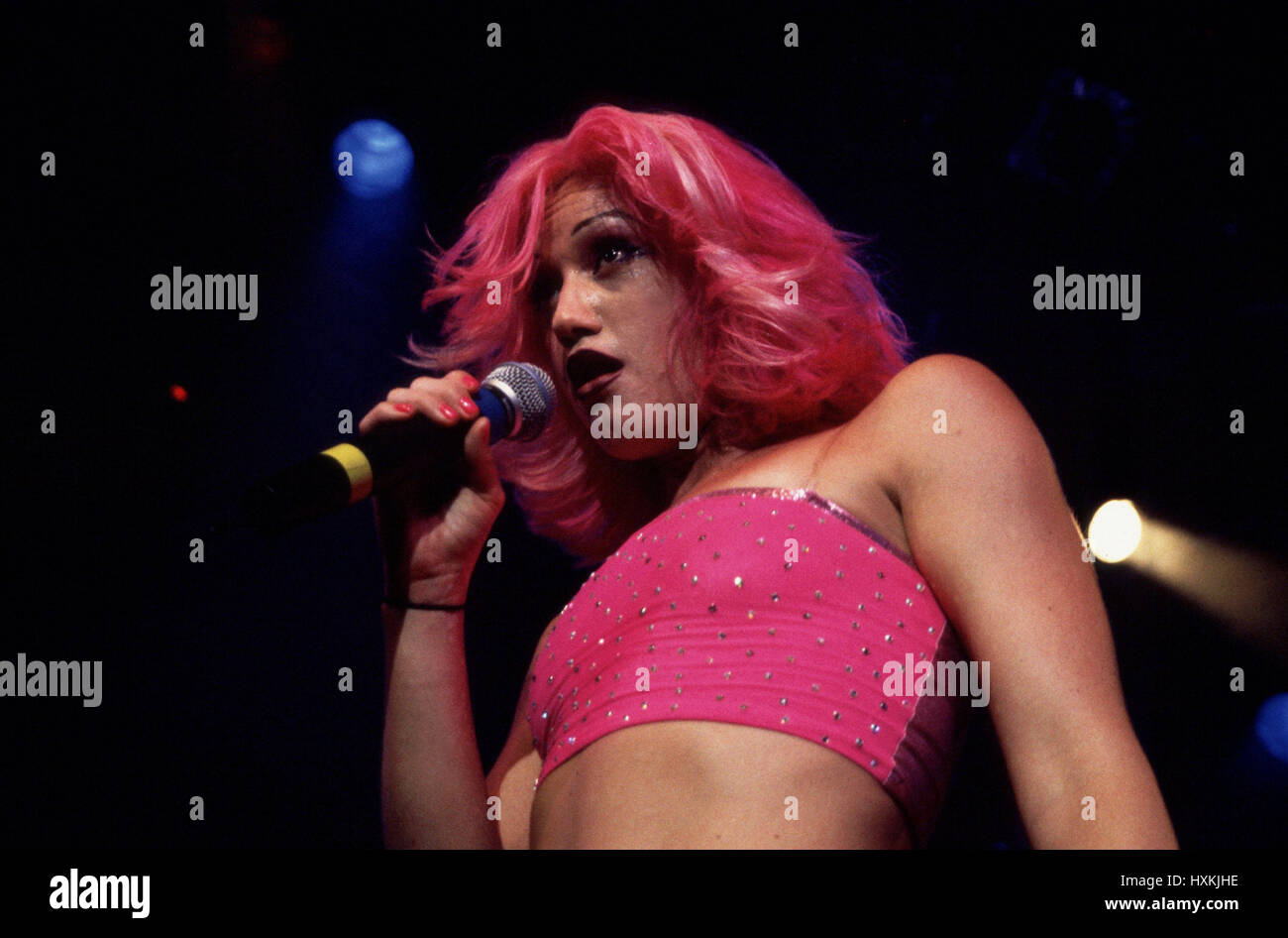 Gwen Stefani of No Doubt Pictured on October 1999. Credit:  Kevin Estrada /MediaPunch Stock Photo