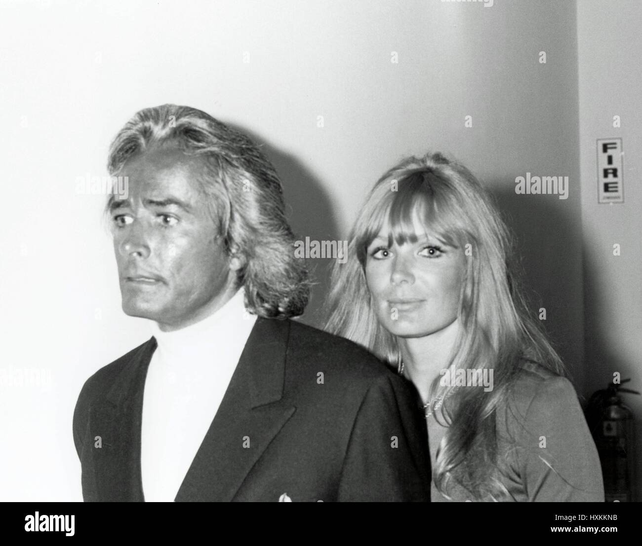 Linda Evans and thenhusband John Derek. © Nancy Barr / MediaPunch