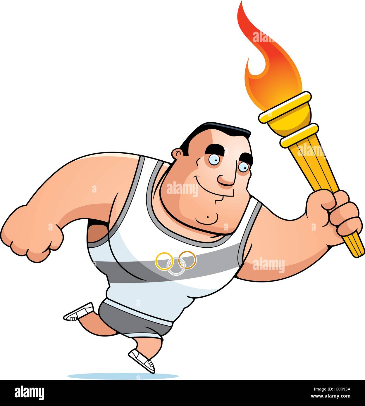 Olympic torch Cut Out Stock Images & Pictures - Alamy