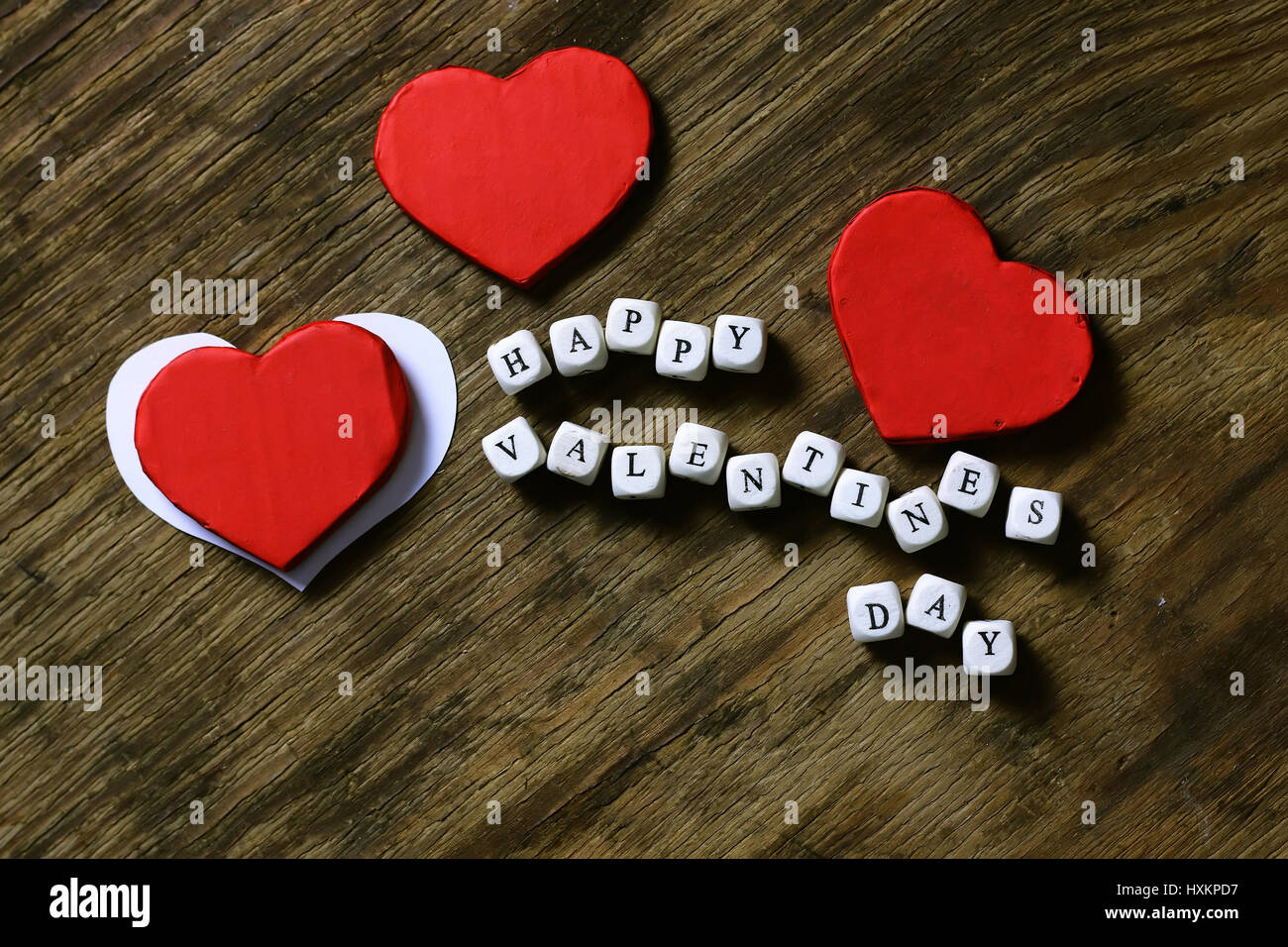 wood background with heart shape Stock Photo - Alamy