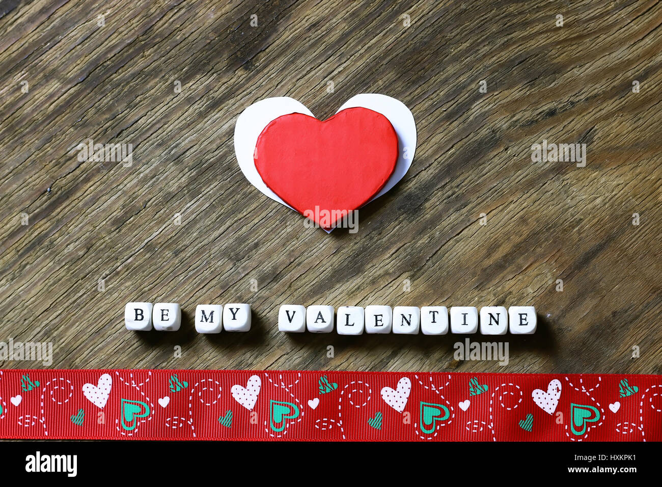 wood background with heart shape Stock Photo - Alamy