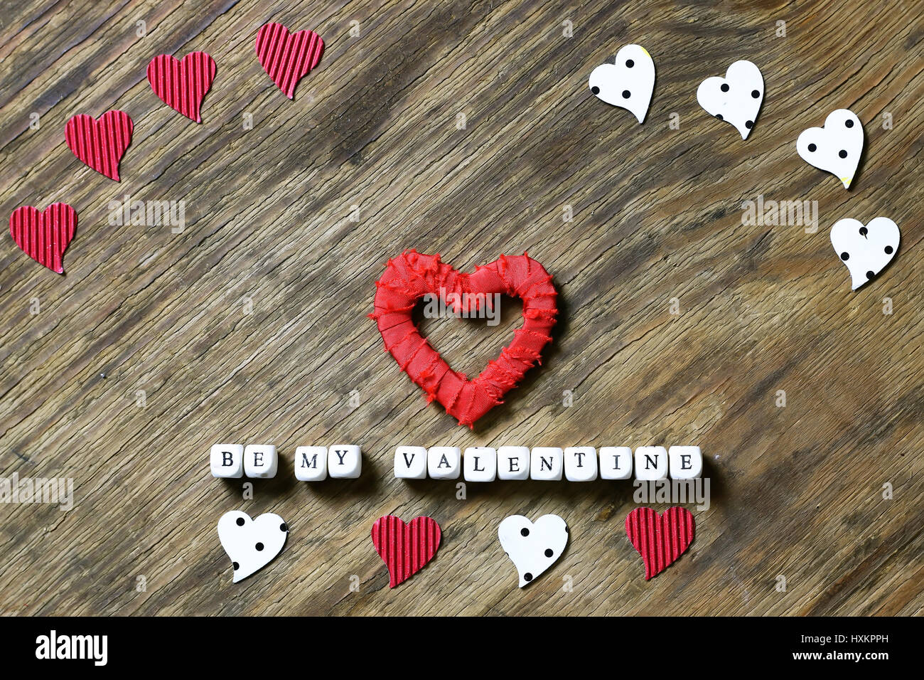 wood background with heart shape Stock Photo - Alamy