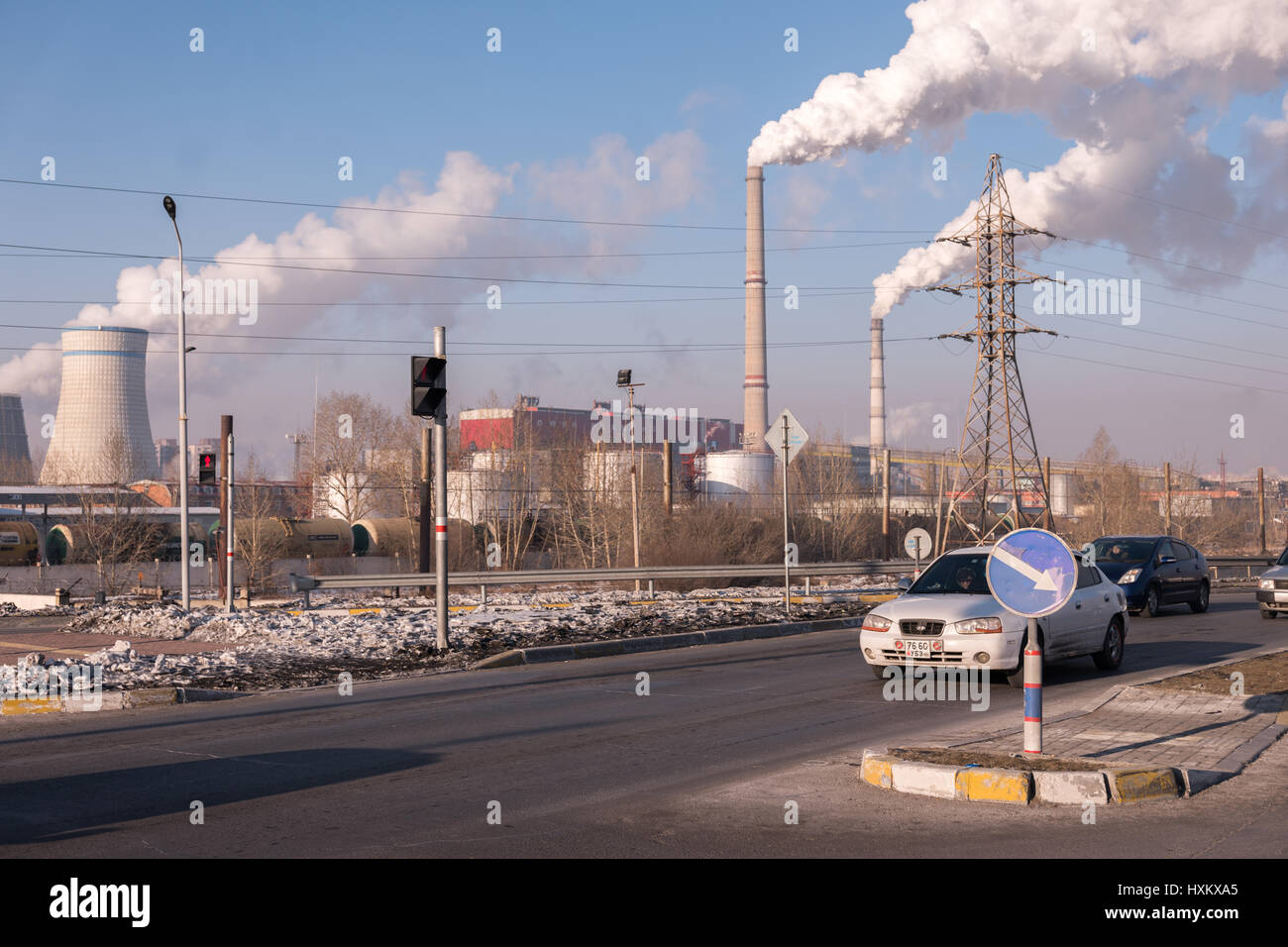 Coalfired power plants cause extreme pollution in the capital city of