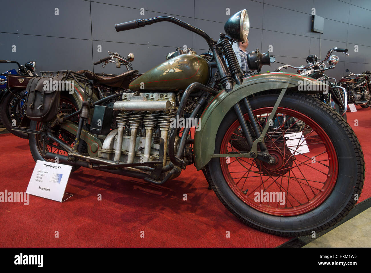 Henderson motorcycle hi-res stock photography and images - Alamy