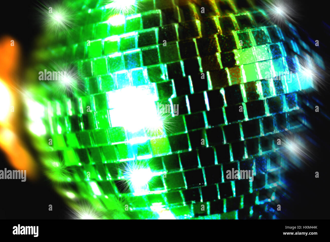 Glitterball / disco Stock Photo
