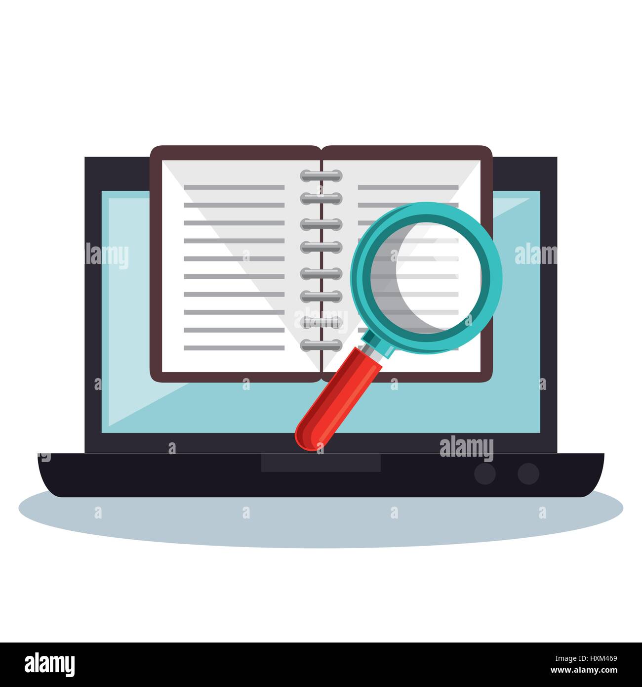 education online concept icons Stock Vector Image & Art - Alamy