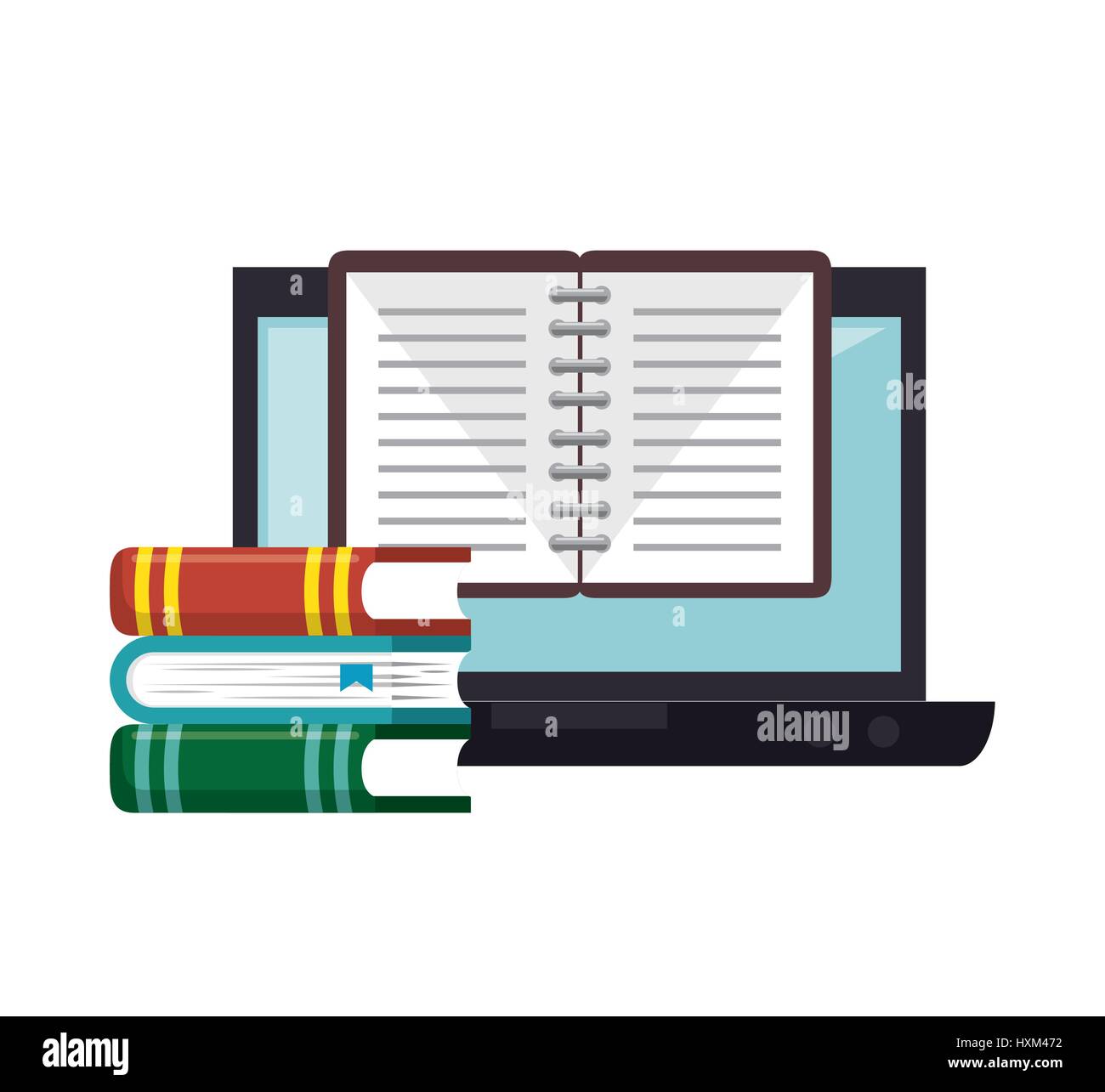 education online concept icons Stock Vector Image & Art - Alamy