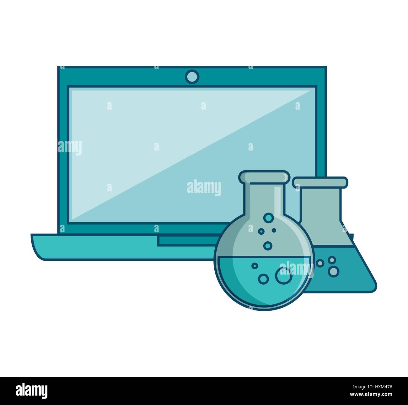 education online concept icons Stock Vector Image & Art - Alamy