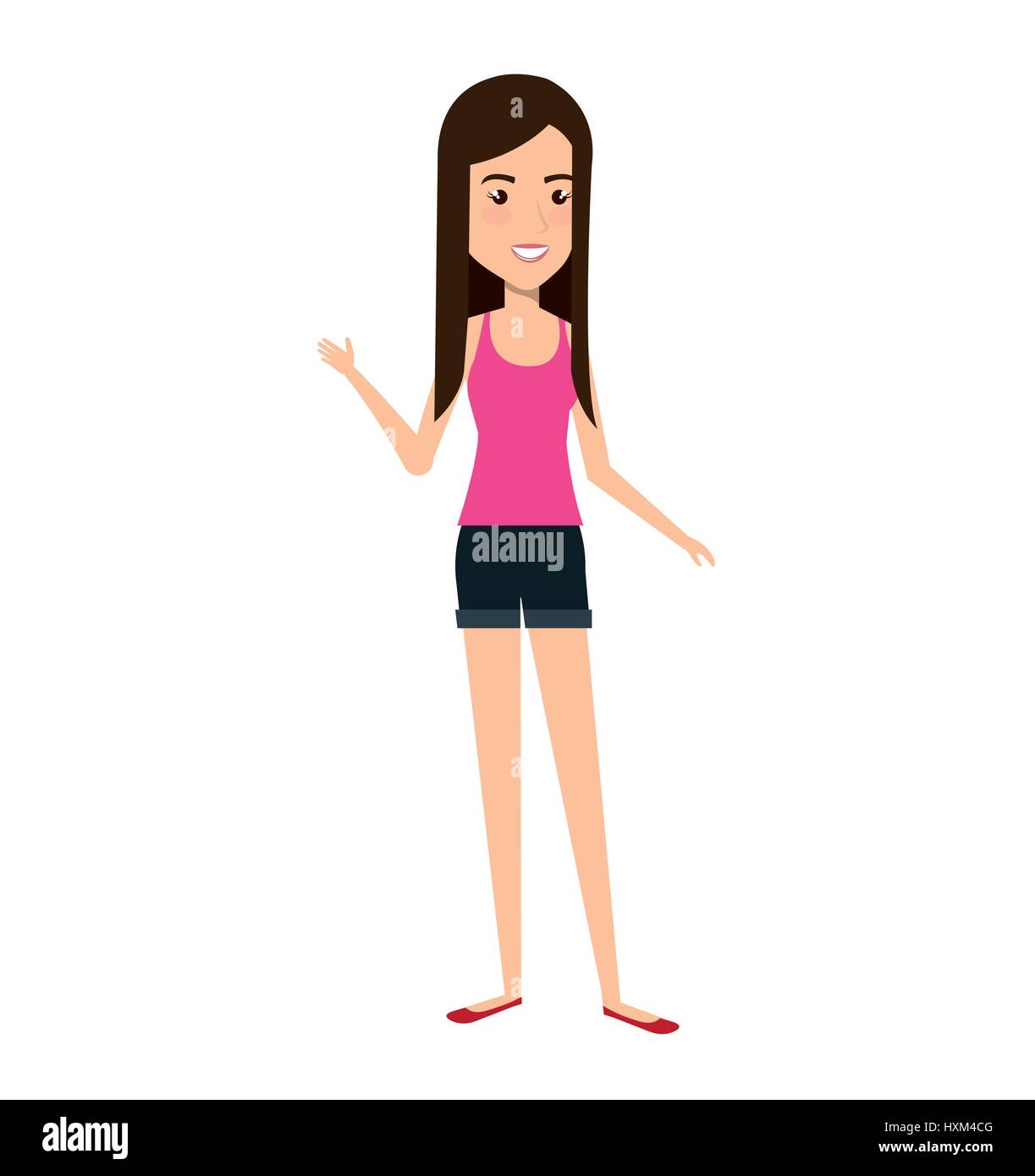 young woman avatar character Stock Vector Image & Art - Alamy