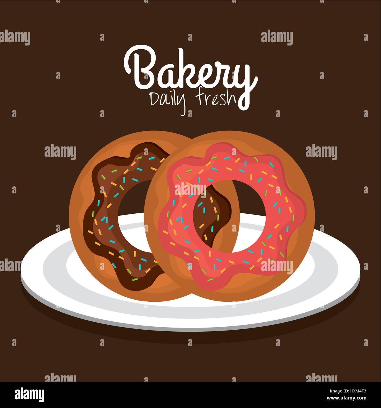 bakery product always fresh Stock Vector Image & Art - Alamy