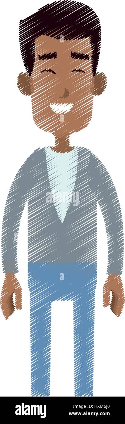 happy man cartoon icon image Stock Vector Image & Art - Alamy