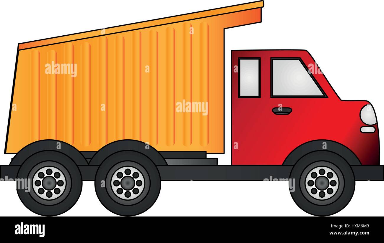dump truck icon image Stock Vector Image & Art - Alamy