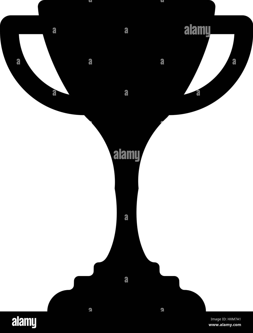 Winner Cup Silhouette