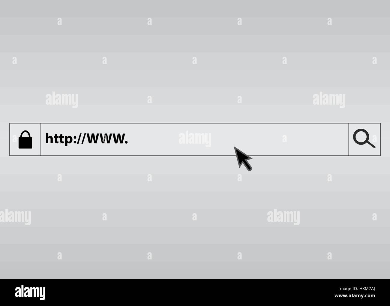 search bar in the browser web link form background stock browser form