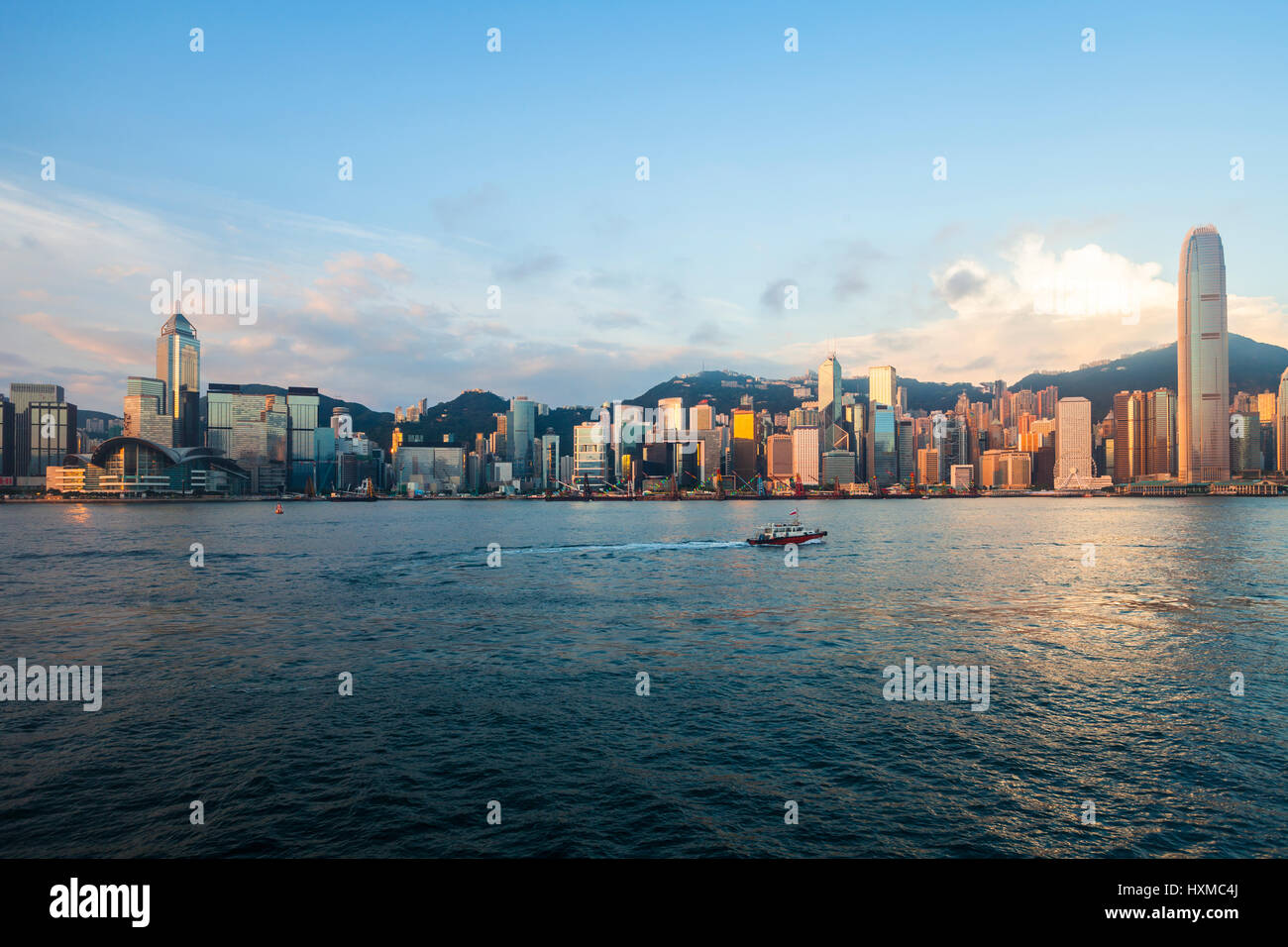 Hongkong city architectural landscape Stock Photo - Alamy