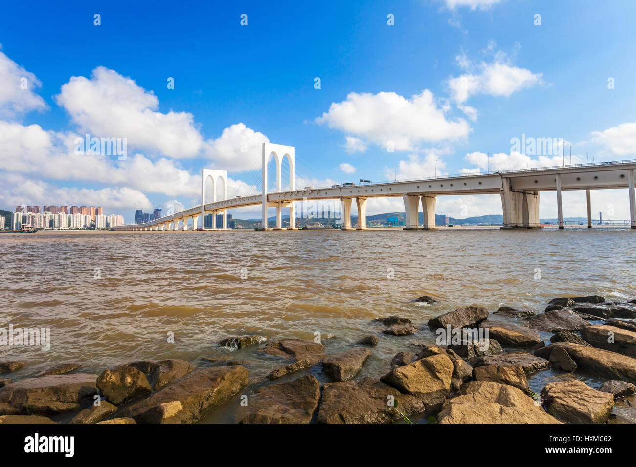 Urban architecture in Macao Stock Photo - Alamy