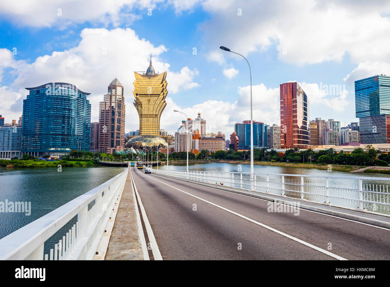 Urban architecture in Macao Stock Photo - Alamy