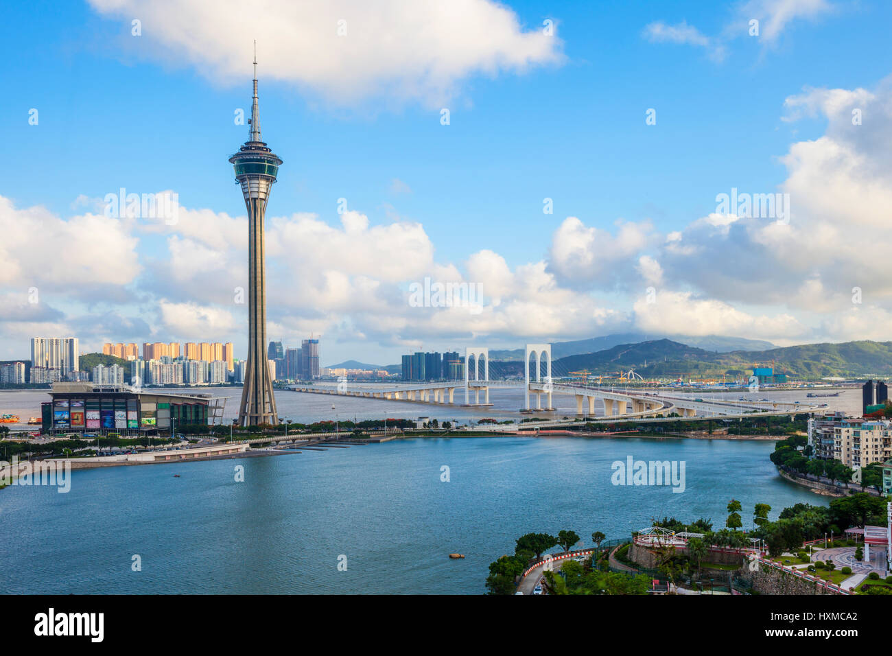 Urban architecture in Macao Stock Photo - Alamy
