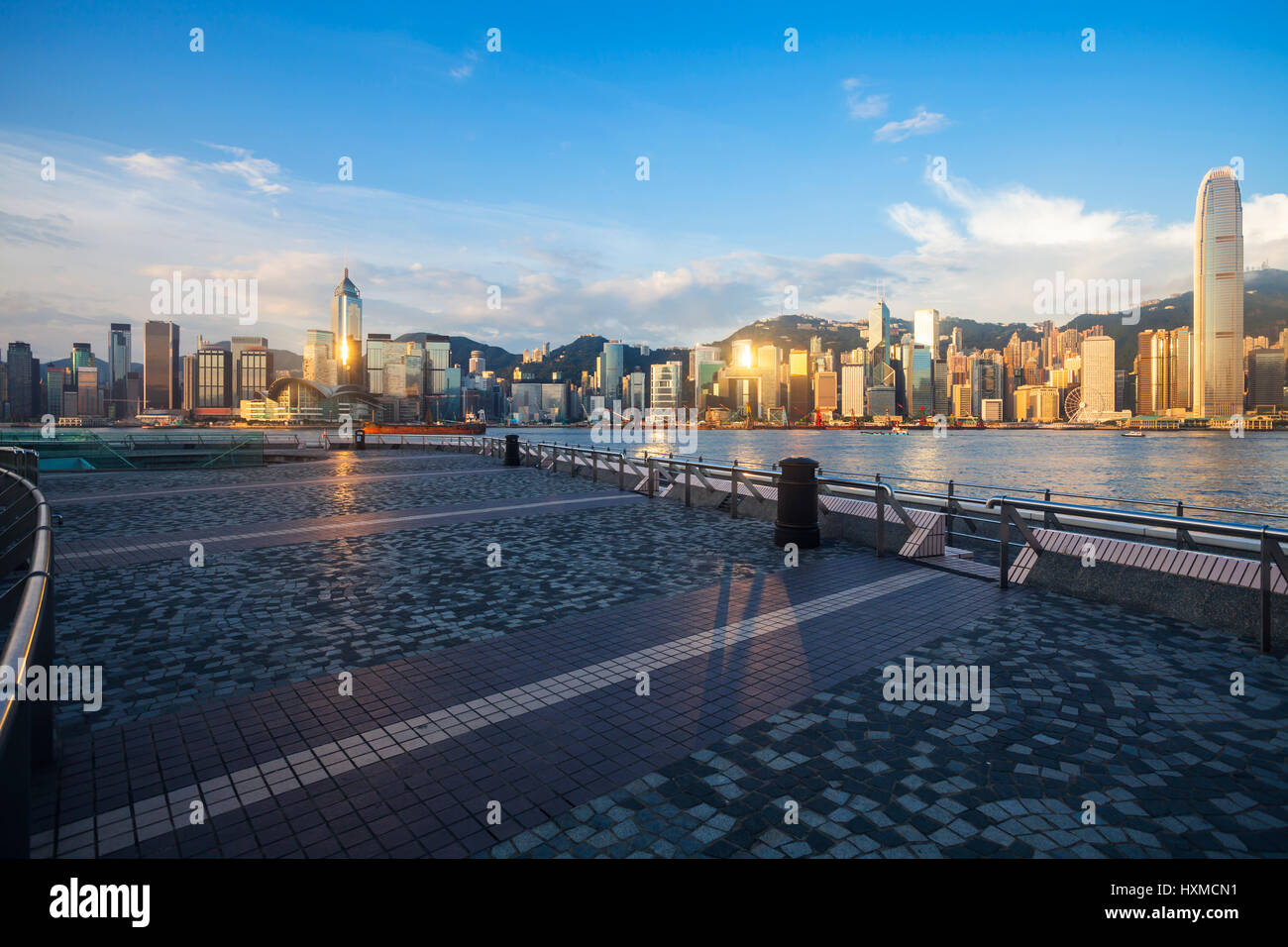 Hongkong city architectural landscape Stock Photo - Alamy