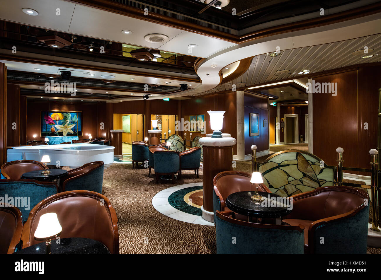 Cruise interior decoration Stock Photo - Alamy