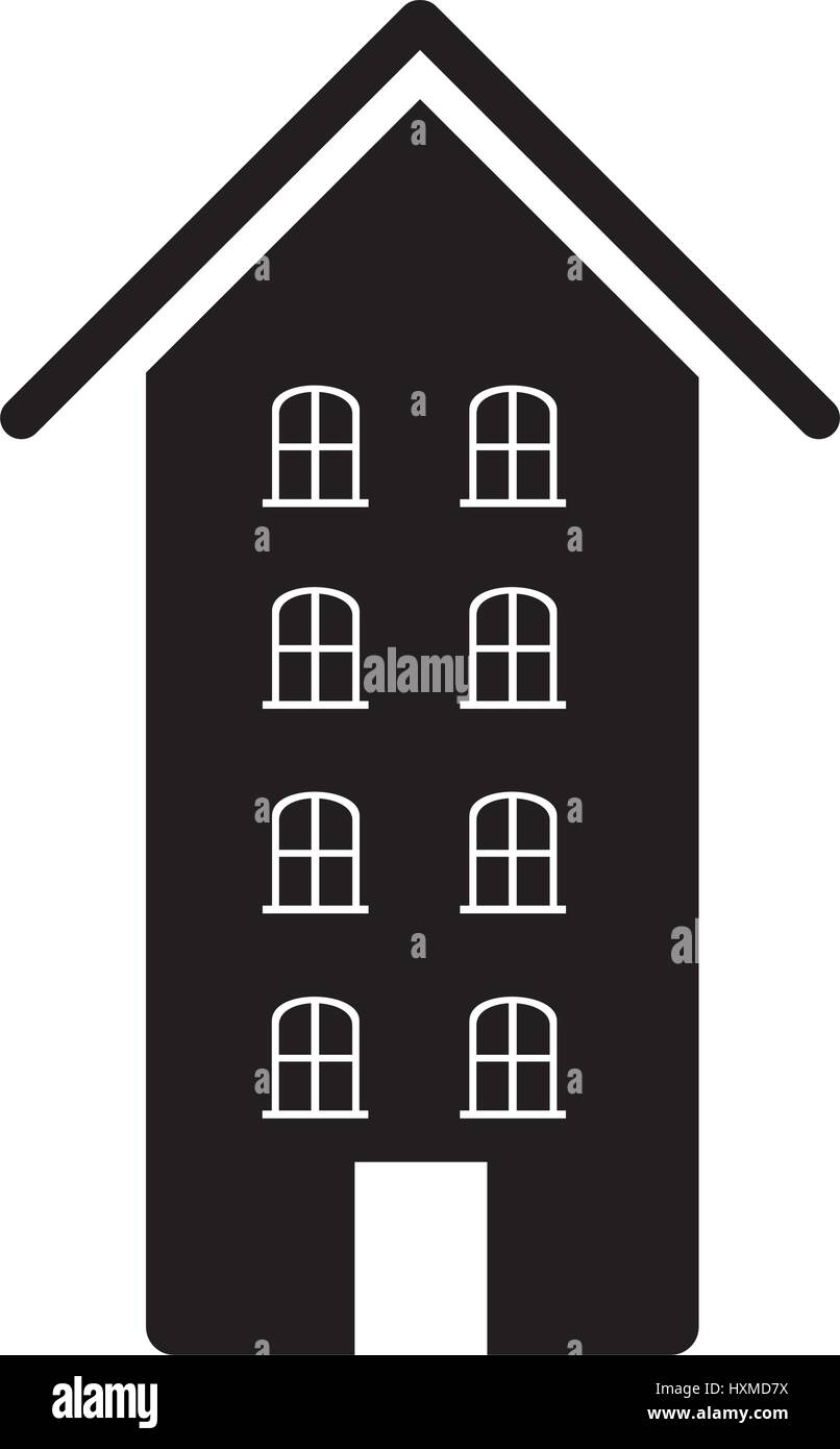 contour hotel house image Stock Vector Image & Art - Alamy
