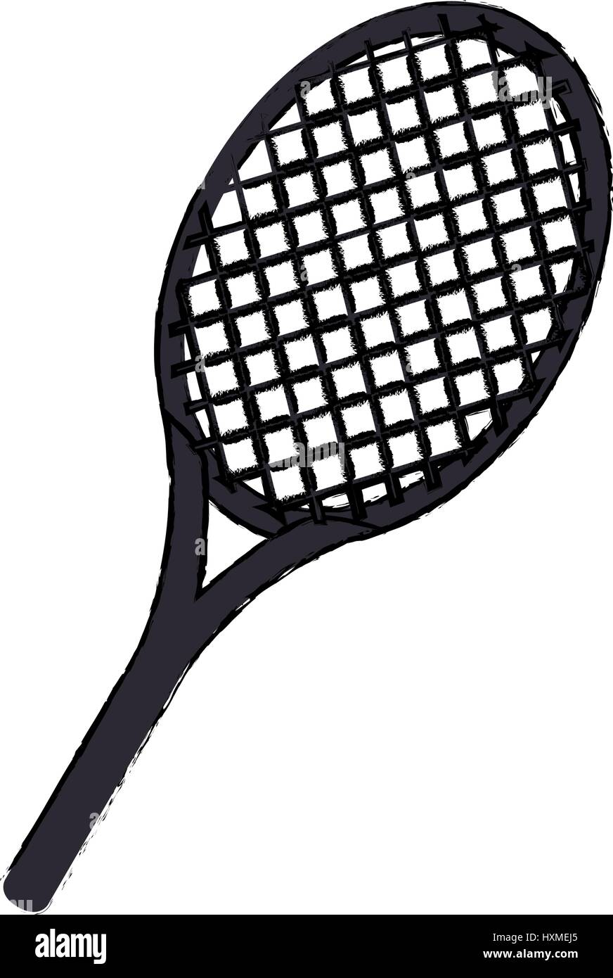 racket tennis isolated icon Stock Vector Image & Art - Alamy