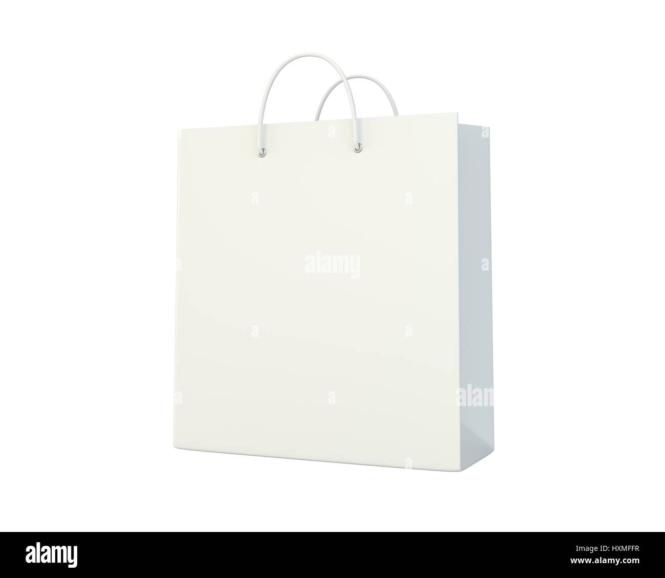 blank paper bags. 3d rendering Stock Photo - Alamy