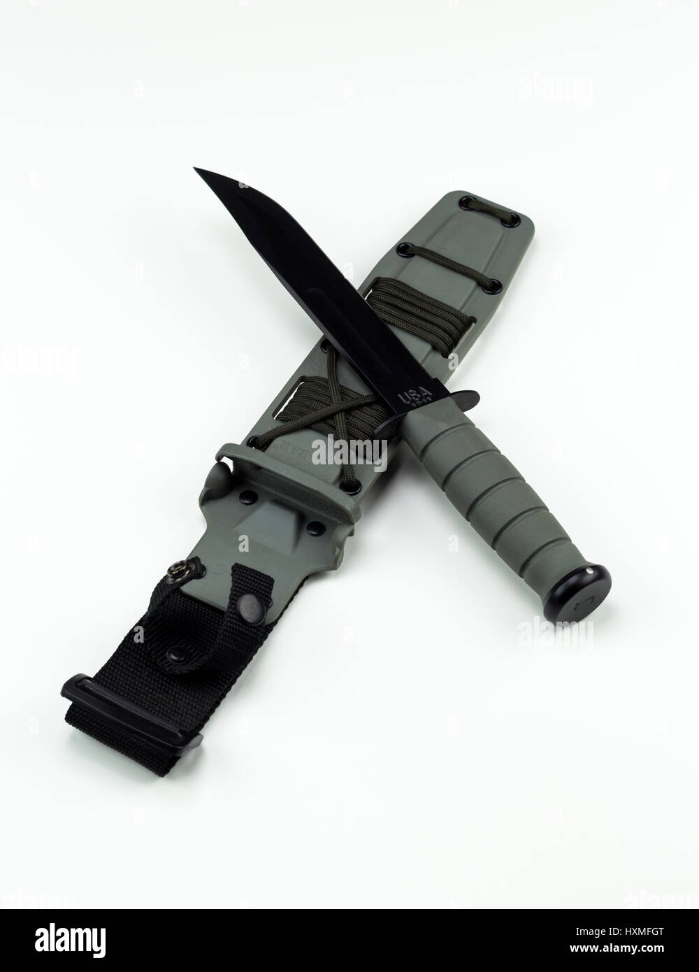 military combat knife law enforcement police Stock Photo Alamy